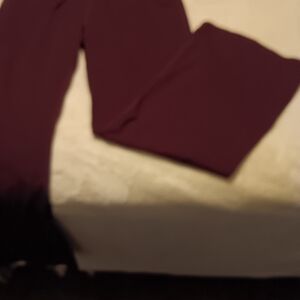 Maroon Women's Pants